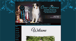 Desktop Screenshot of casablancaaussies.com